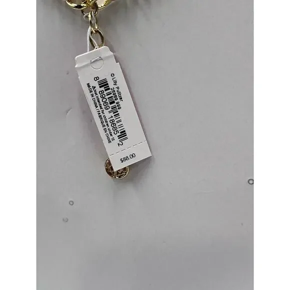 Lilly Pulitzer Sparkling Sands Gold Pink Turquoise Cowrie Shell